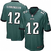 Nike Men & Women & Youth Eagles #12 Randall Cunningham Green Team Color Game Jersey,baseball caps,new era cap wholesale,wholesale hats